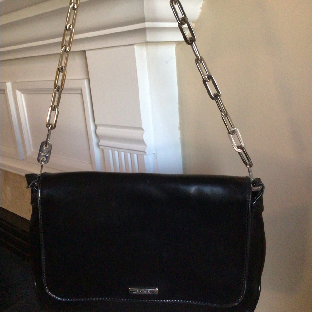 Nine West black bag with chain strap